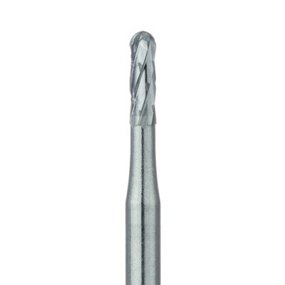 CARBIDE BUR SPECIALTY, CROWN REMOVAL, ROUND END CYLINDER 1.2MM FG 5PK