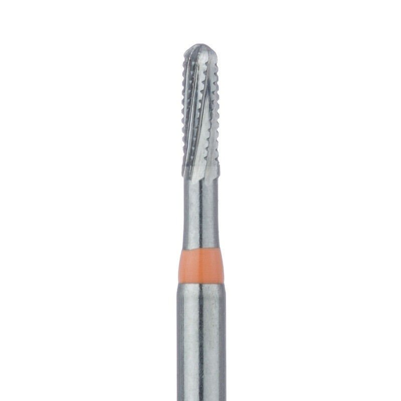Carbide Bur Specialty, Crown Removal, Round End Cross Cut Fissure, 1.2mm, FG 5PK