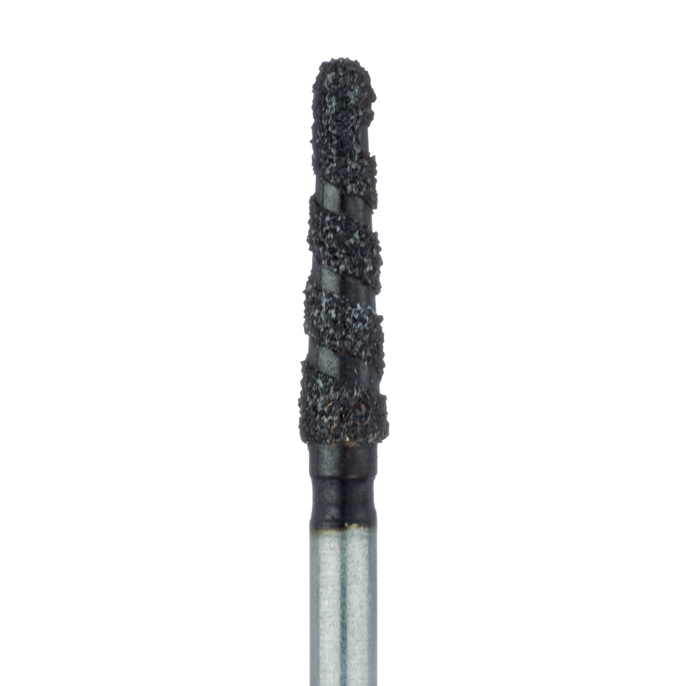 BLACK COBRA DIAMOND BUR, SUPER COARSE GRIT, ROUND END TAPER, 1.8MM, FG 5PK