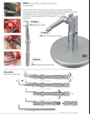 STAND ONLY FOR BONE BLOCK HOLDER