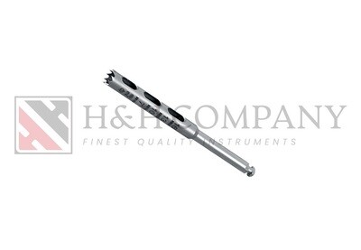 TREPHINE INSIDE Ø 2,8 MM SHEATH 2,35 MM X 30 MM LG, 9 TEETH