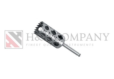 TREPHINE INSIDE Ø 9,0 MM SHEATH 2,35 MM X 30 MM LG, 17 TEETH