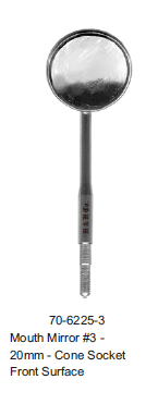 MOUTH MIRROR #3 (20mm) C/S F/S