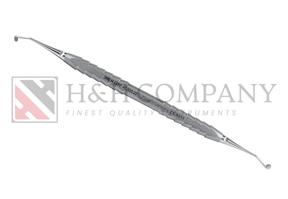 RING KNIFE, ADENOID CURETTE Ø 3 MM, ANGLED 30°,