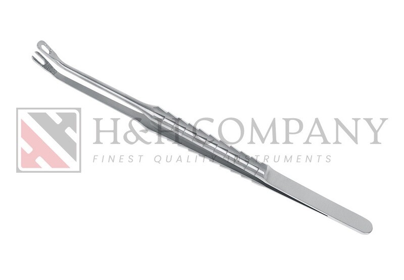 MICRO TISSUE FORCEPS, PLATE FORCEPS, DIAMOND COATED TIP, ZEPF LINE, 16.5CM
