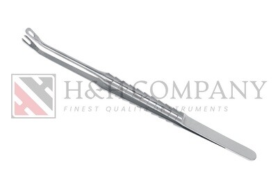 MICRO TISSUE FORCEPS, PLATE FORCEPS, DIAMOND COATED TIP, ZEPF LINE, 16.5CM