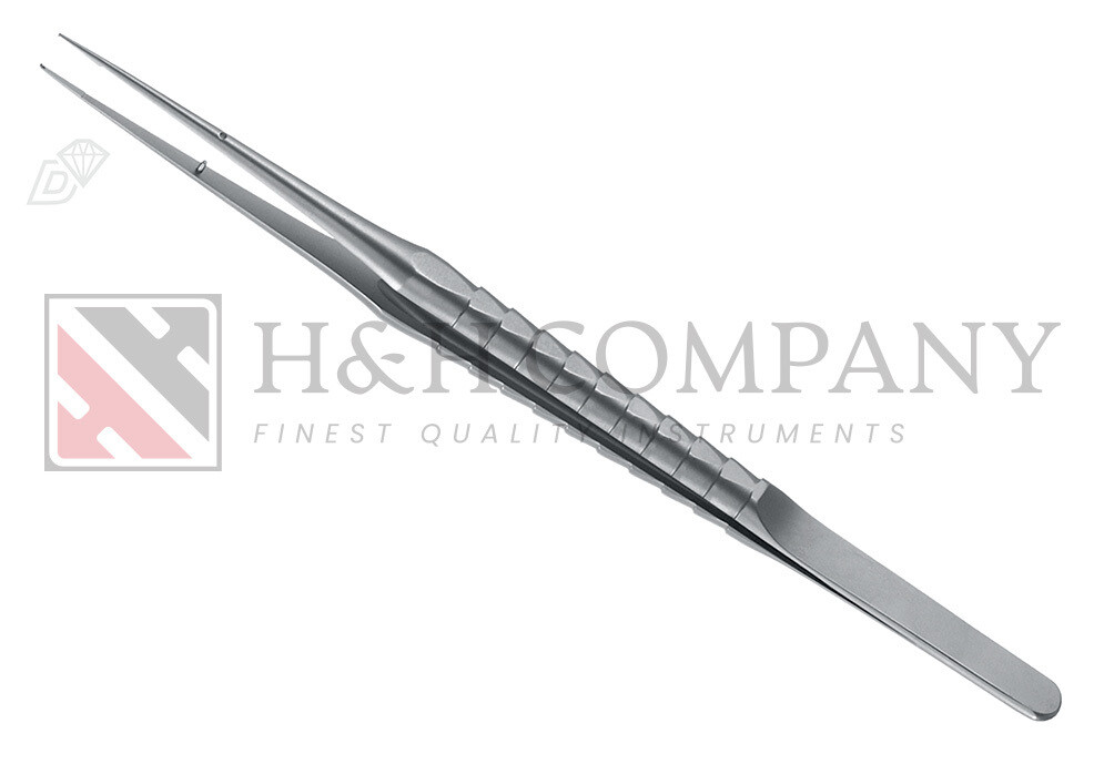 MICRO TISSUE FORCEPS, 17.5CM, 1X2 TEETH, ZEPF-LINE