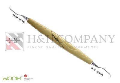 SPECIAL CURETTE PERIODONT., ZEPF-BIONIK GRACEY 1/2