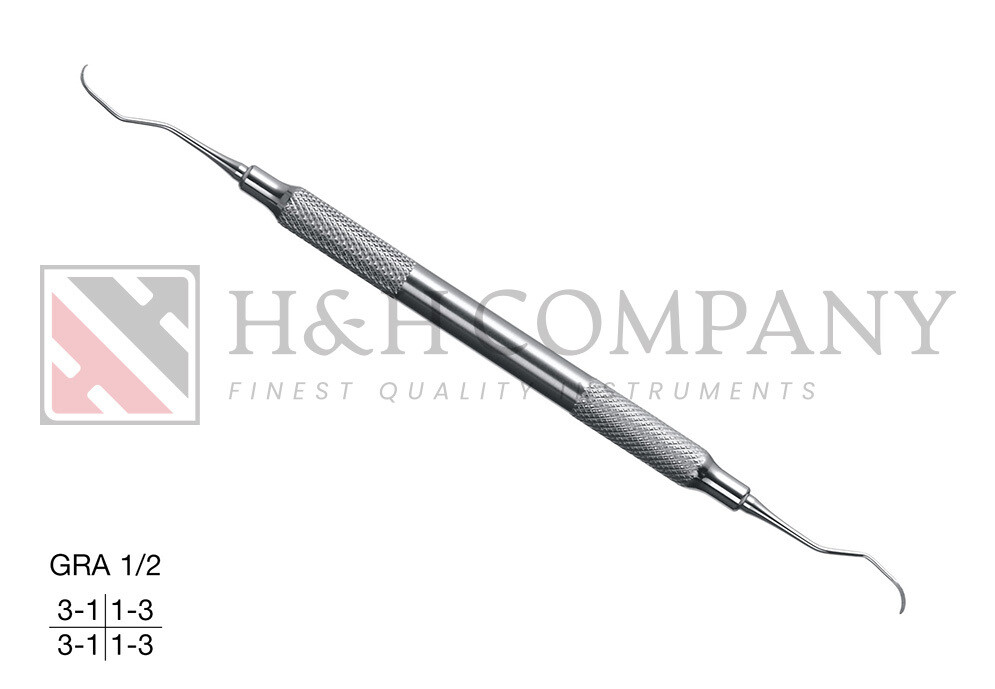 CURETTE, PERIODONTIC SPECIAL CURETTE GRACEY, GRA 1/2