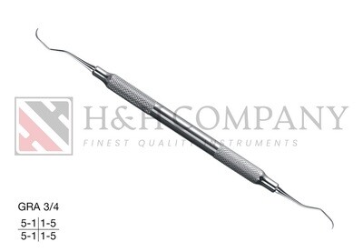 CURETTE, PERIODONTIC SPECIAL CURETTE A. GRACEY, GRA 3/4,