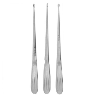 BRUNS BONE CURETTE 9&quot; #3