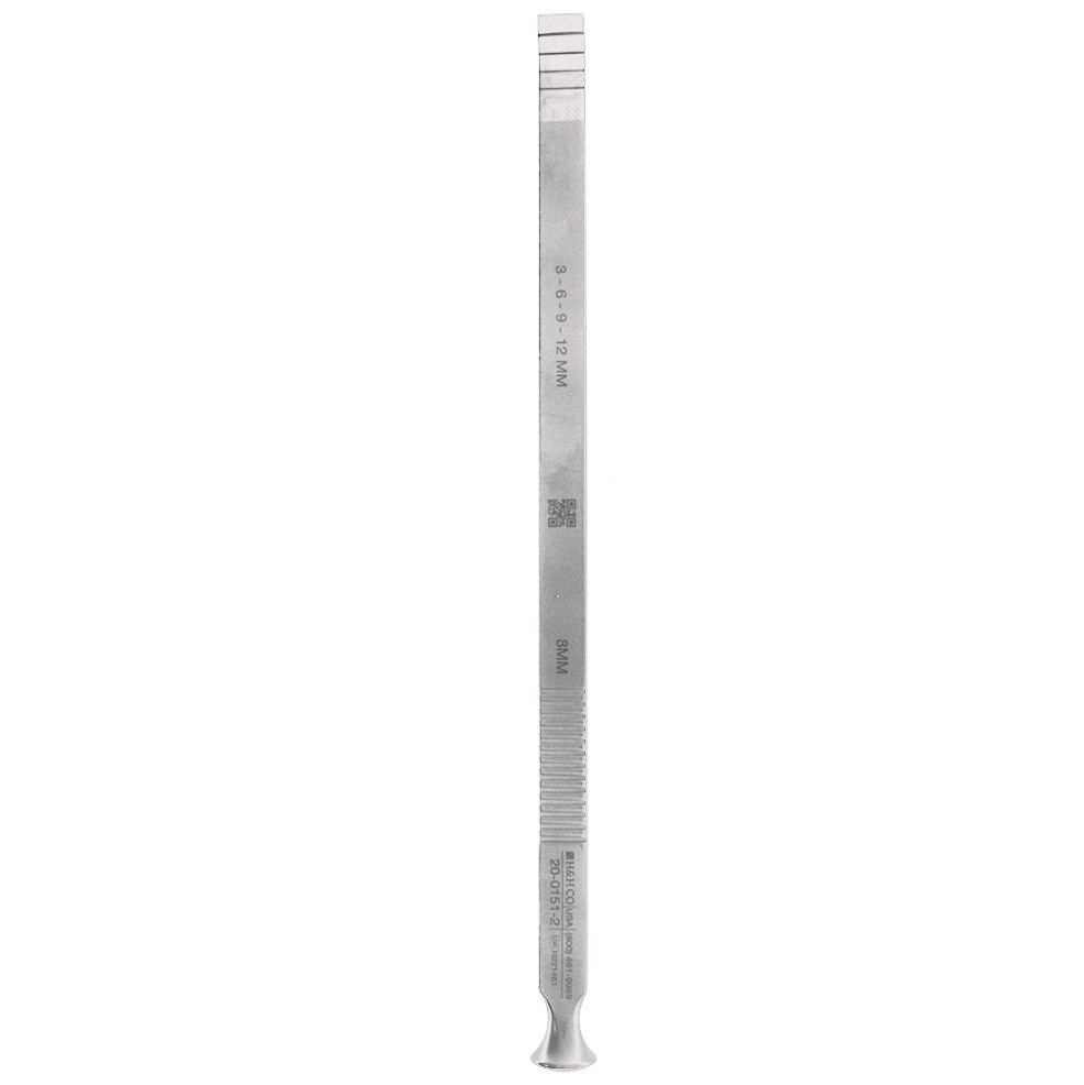 OSTEOTOME-7&quot;-8mm-STRONG CURVE