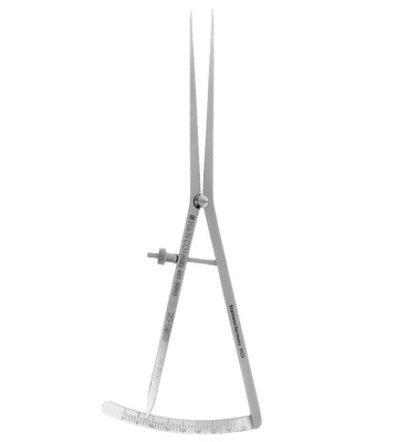 CALIPER CASTROVIEJO 40MM STRAIGHT LONG