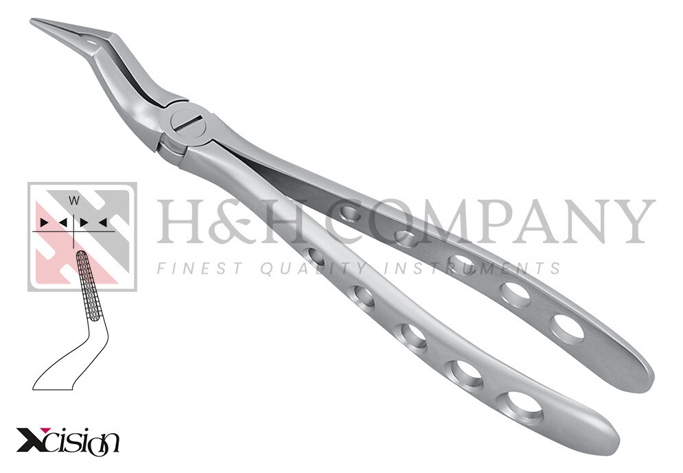 EXTRACTING FORCEPS FOR ROOTS,GIG.51-W FOR THE UPPER JAW EXTRACTING FORCEPS FOR ROOTS,GIG.51-W FOR THE UPPER JAW