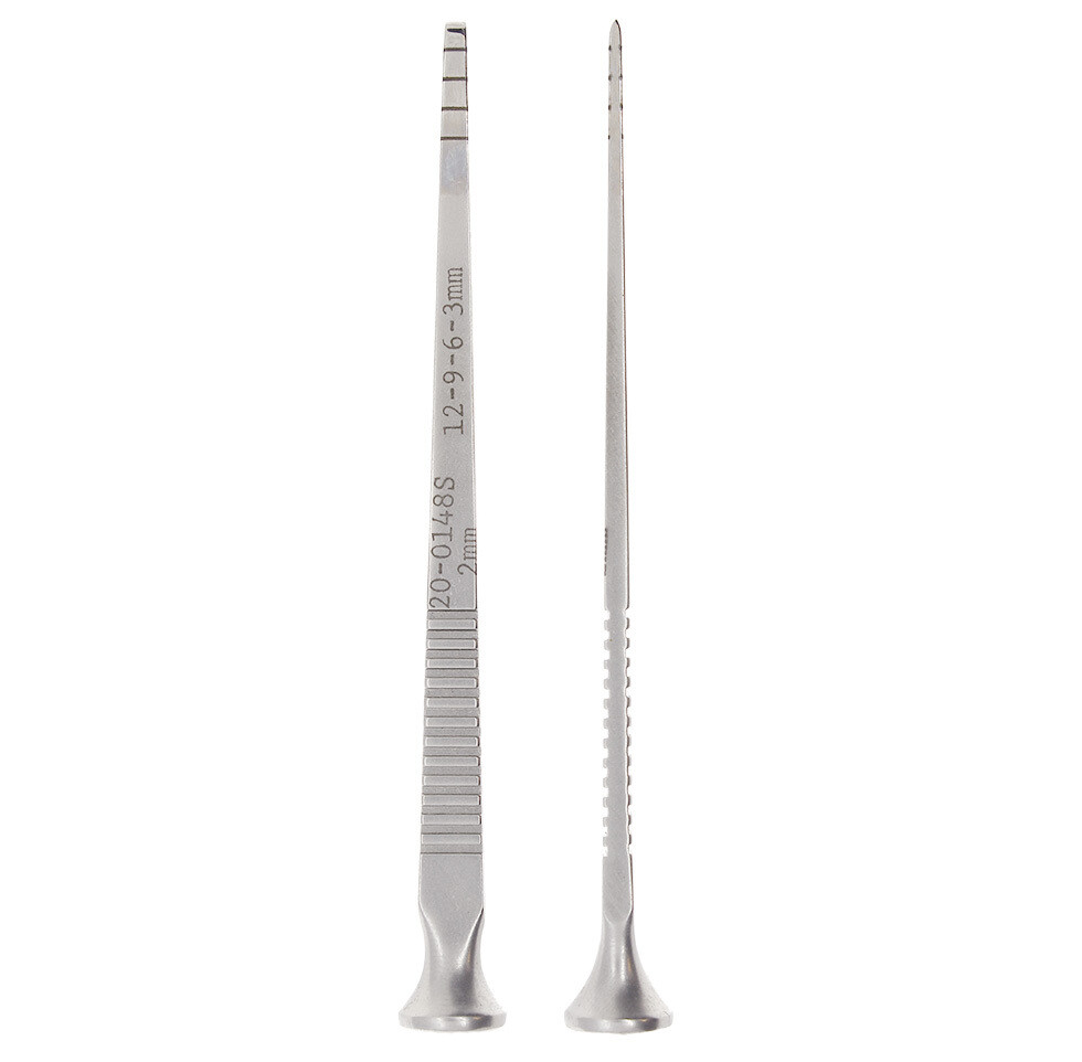 OSTEOTOME-4&quot;-2mm-NELSON/STRAHS