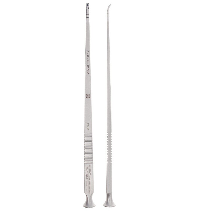 OSTEOTOME-7"-2mm-STRONG CURVE