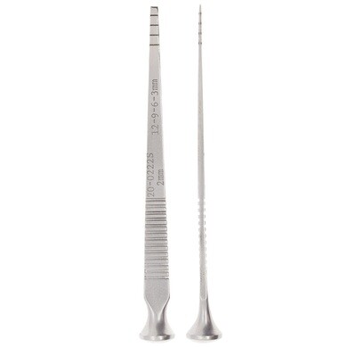 OSTEOTOME-4&quot;-2mm-NELSON/STRAHS