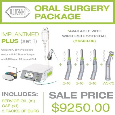 SPRING SALE ORAL SURGERY PACKAGE
