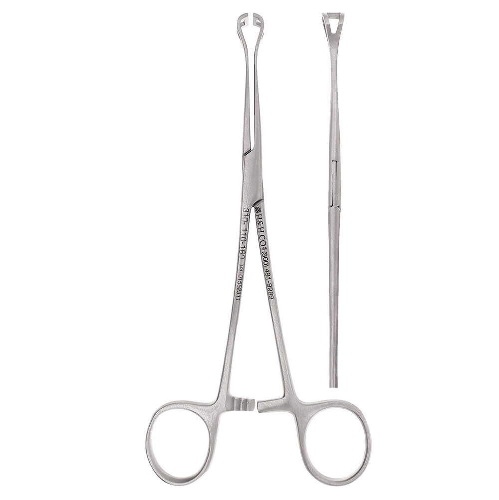 Babcock intestinal tissue forceps 16.0 cm, 6 1/4&quot;