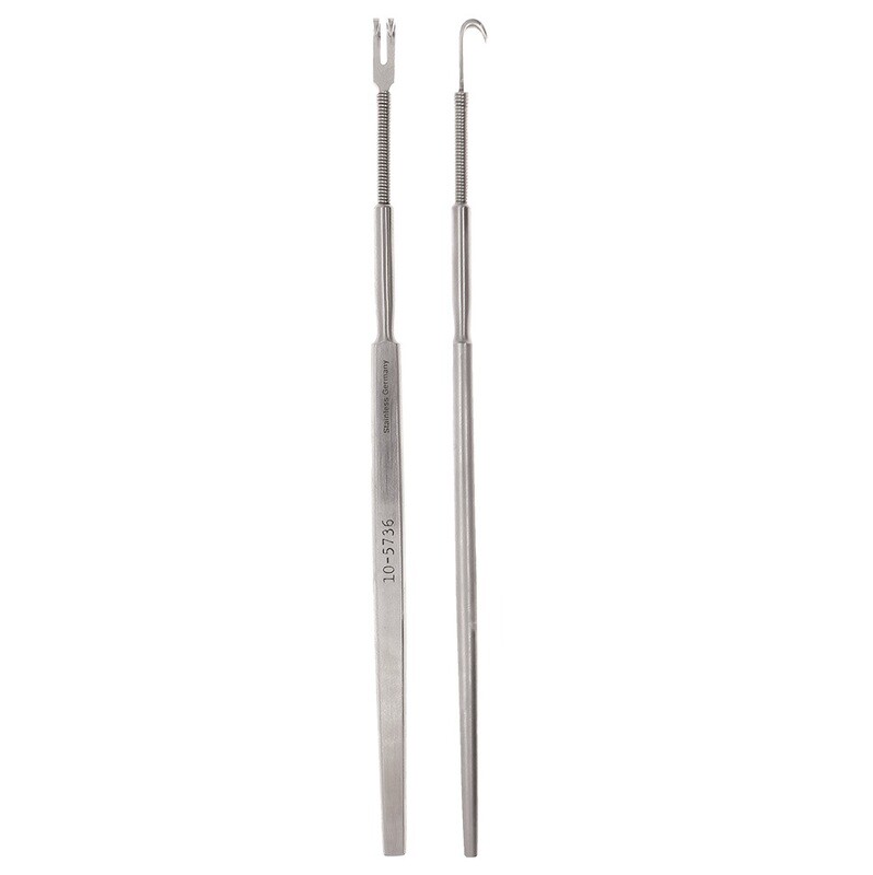 SKIN HOOK-FLEX-2 PRONG-SHARP