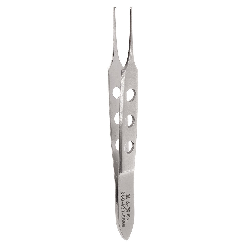 EYE FORCEP BISHOP HARMAN - 3-1/2&quot; 1X2 TEETH EXTRA FINE 0.5mm
