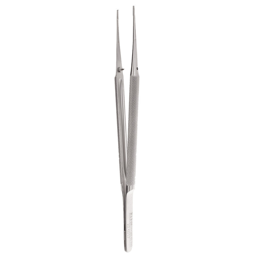 FORCEPS, MICRO SURGERY 7&quot; ROUND STRAIGHT 1x2