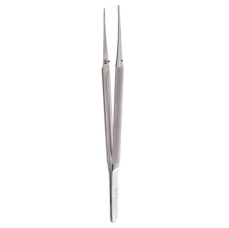 FORCEPS, MICRO SURGERY 7" ROUND STRAIGHT 1x2