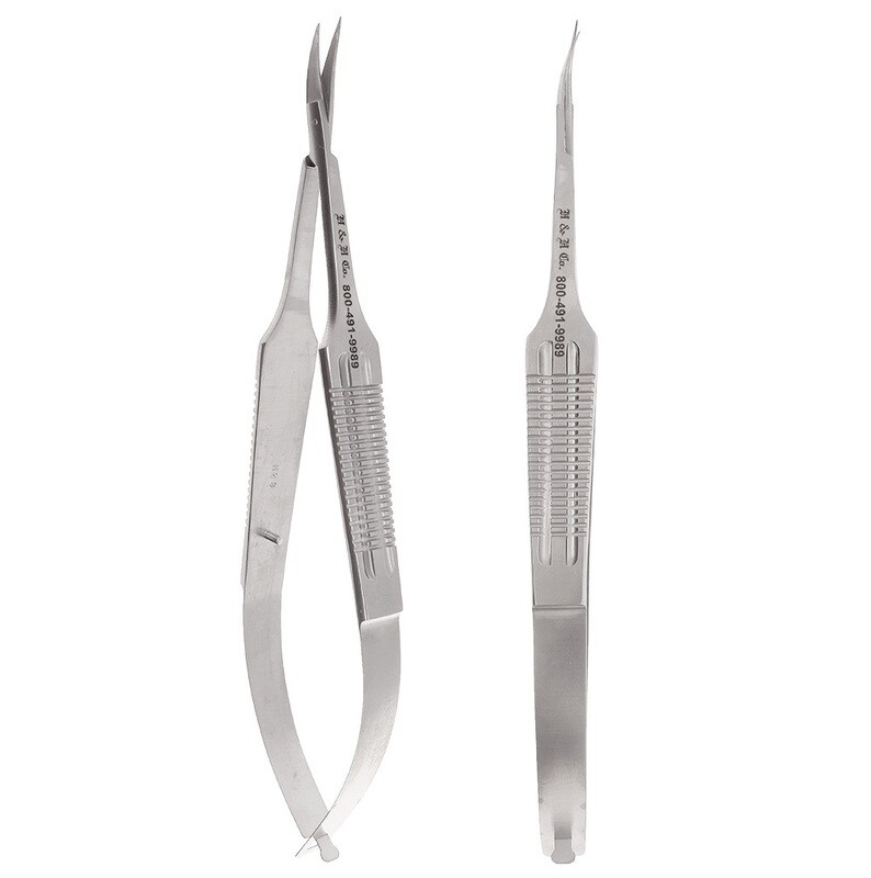 SCISSORS-MICRO-SURG-6"-CURVED REG BL