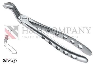 EXTRACTING FORCEPS, ENGL.PATTERN,FIG.67A UPPER WISDOM TEETH, MODIFIED EXTRACTING FORCEPS, ENGL.PATTERN,FIG.67A UPPER WISDOM TEETH, MODIFIED