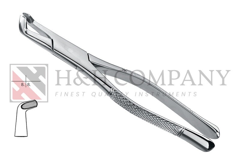 EXT FORCEP #222 LOWER MOLARS (3rds) (ZEPF 14.222.00)