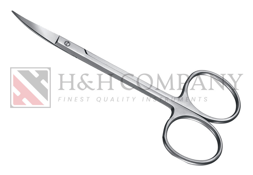SCISSORS IRIS CURVED 4 1/2&quot; (ZEPF 46.051.11​)