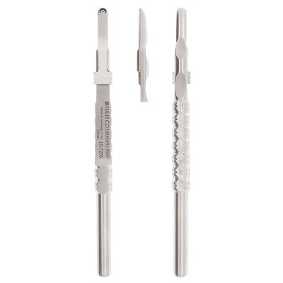 BONE SCRAPER HANDLE STRAIGHT W/BLADE