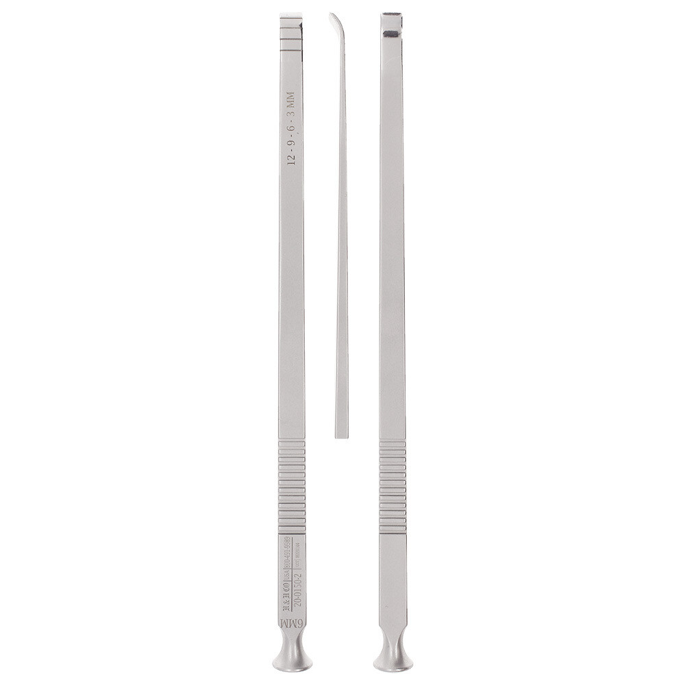 OSTEOTOME-7&quot;-6mm-STRONG CURVE