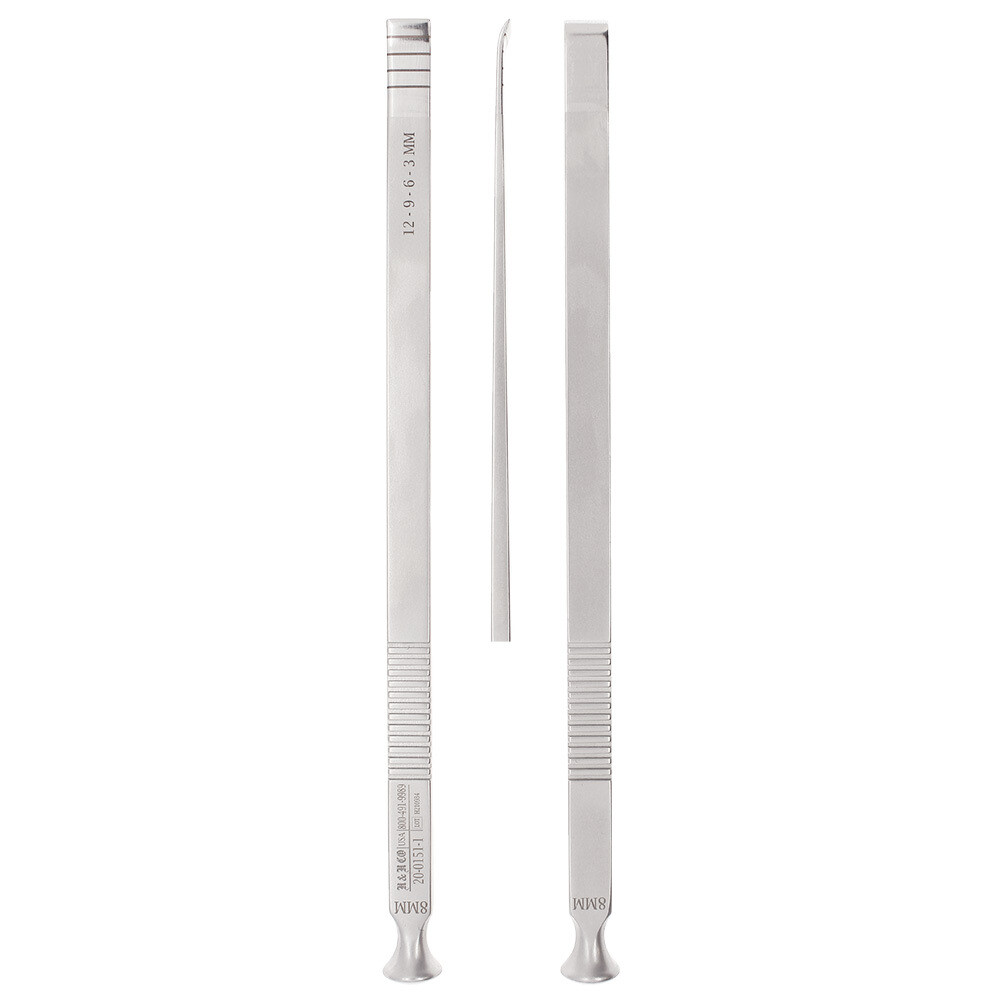 OSTEOTOME-7&quot;-8mm-SLIGHT CURVE