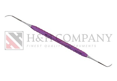 CURETTE STILLER, SINUS ELEVATION CURETTE SHARP, 3,0 MM TI, ZEPF-LINE, RED, D/E, 19.5CM