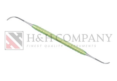 CURETTE STILLER, SINUS ELEVATION CURETTE BLUNT, 4 MM TI, ZEPF-LINE, GREEN, D/E, 19.5CM