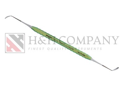 CURETTE STILLER, SINUS ELEVATION CURETTE BLUNT, 3,0MM TI, ZEPF-LINE, GREEN, D/E, 19.5CM