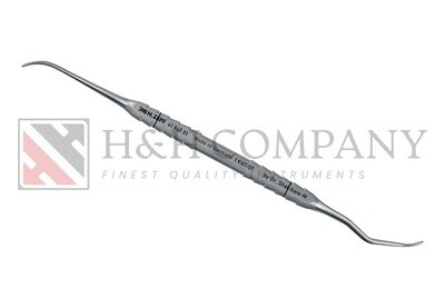 CURETTE, # 2 FOR MICROSCOPIC SINUS LIFT, D/E, 3.0/2.4MM SH, DR. SHAKIBAIE, GREEN