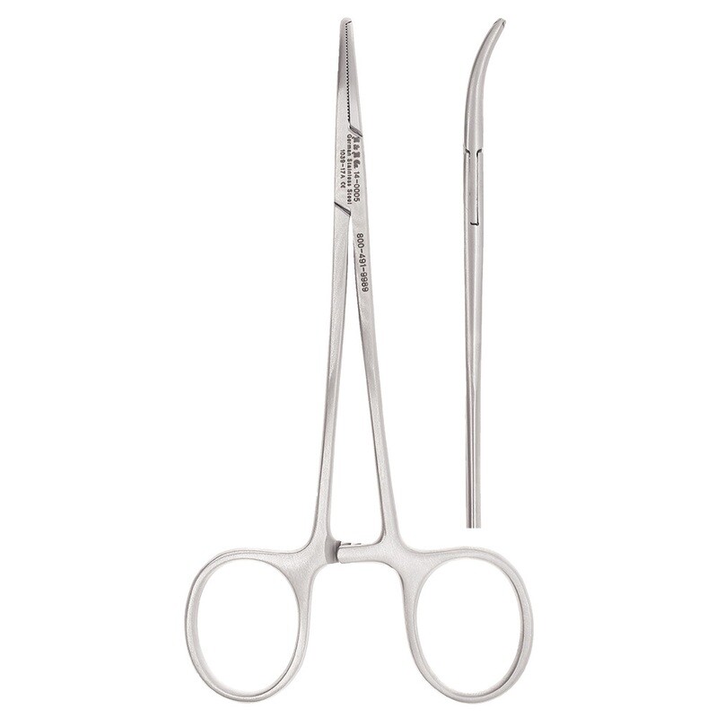 HEMOSTAT - HALSTEAD MOSQUITO - 5&quot;- 1x2 Curved