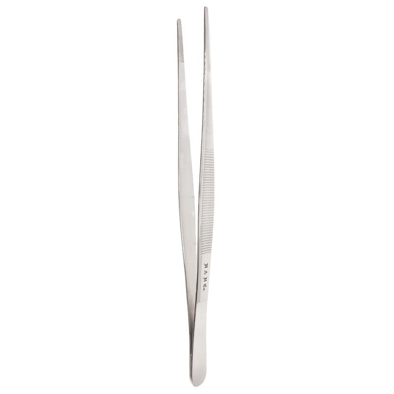 THUMB FORCEPS - SERRATED - 8"