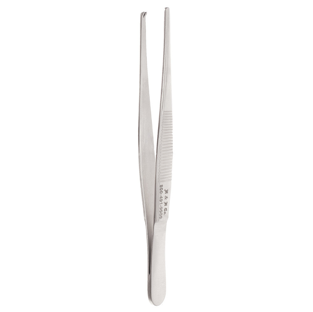 TISSUE FORCEPS - 1x2 TEETH - 4 1/2&quot;