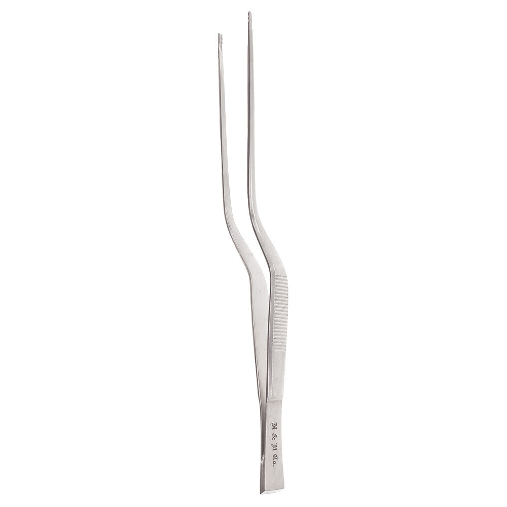 TISSUE FORCEPS - CUSHING-BROWN - BAYONET - 7 1/4&quot; DISCONTINUED