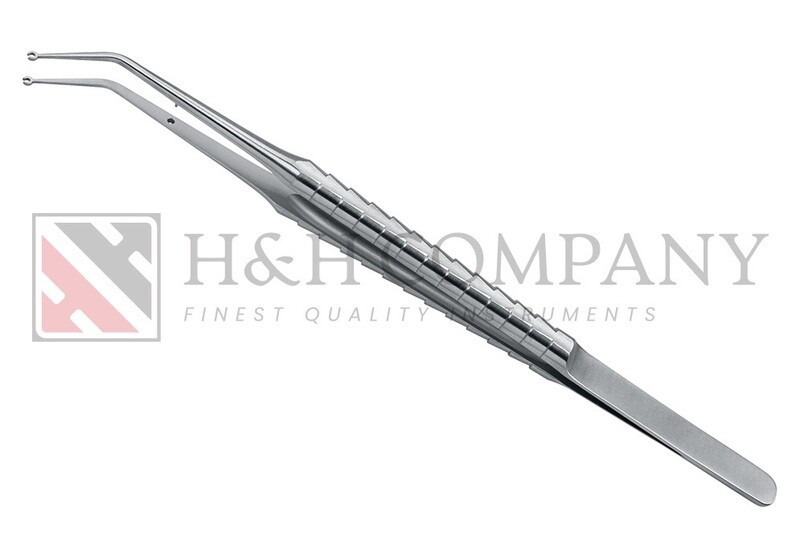 MICRO SUTURE FORCEPS, OUTER DIAMETER, RING: 2 MM