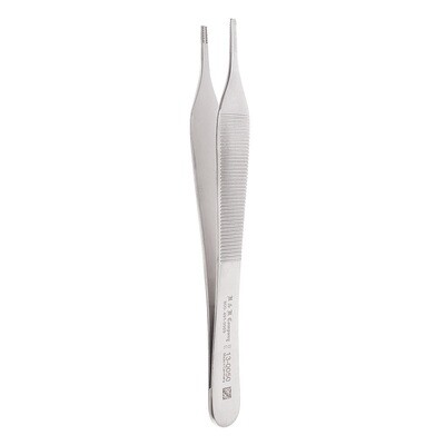 TISSUE FORCEPS - BROWN-ADSON - 4 3/4&quot; - 9x9 TEETH