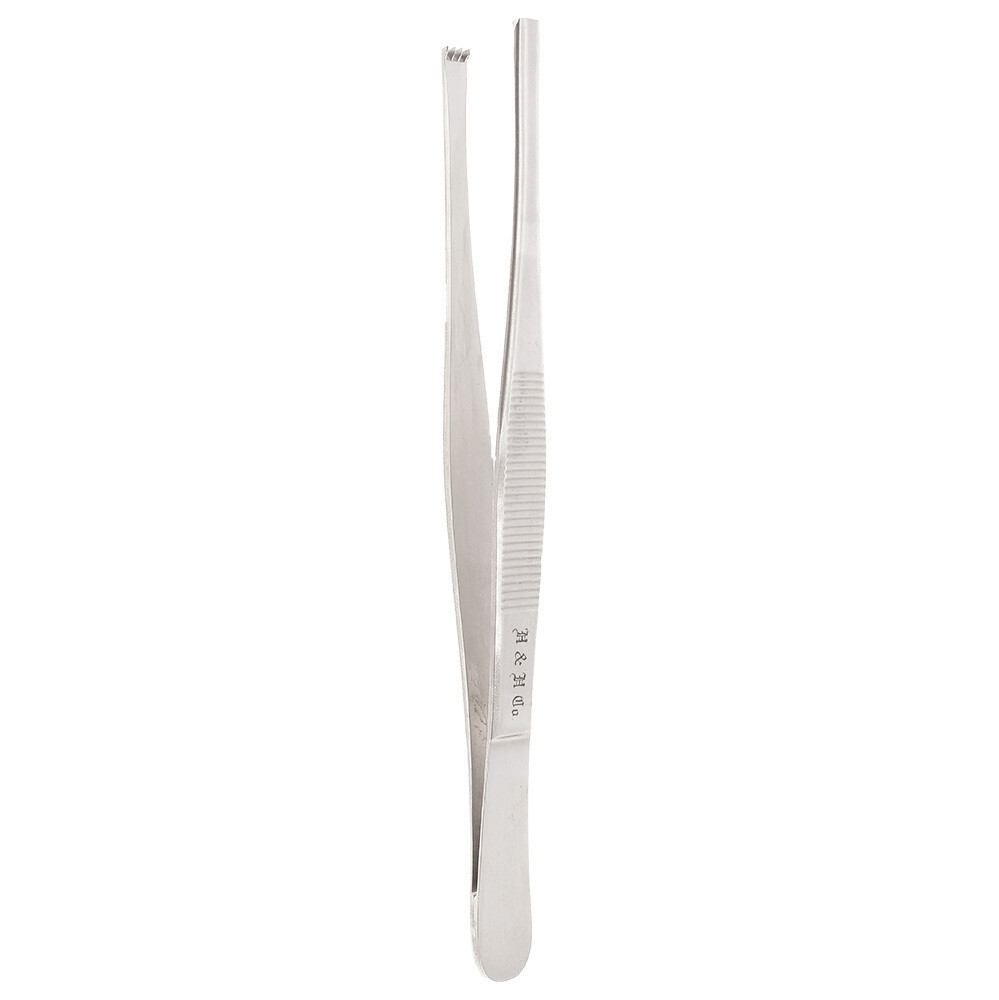 TISSUE FORCEPS - 3x4 TEETH - 6&quot;