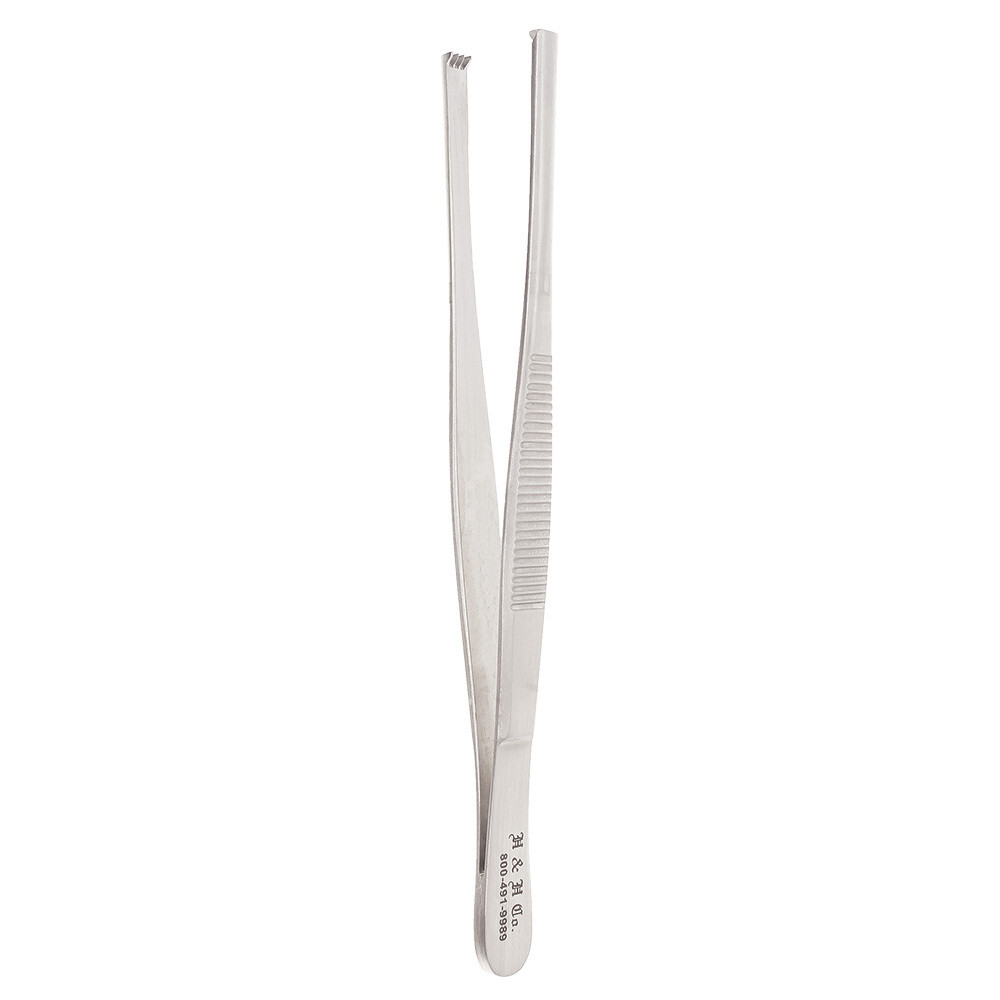 TISSUE FORCEPS - 3x4 TEETH - 5 1/2&quot;