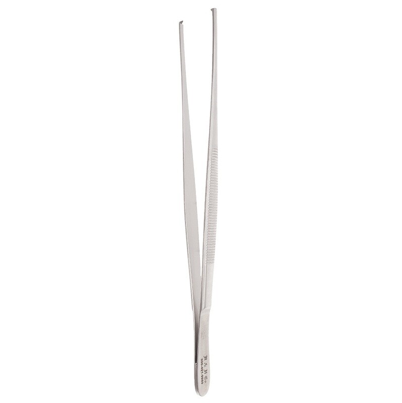 TISSUE FORCEPS - 1x2 TEETH - 8"