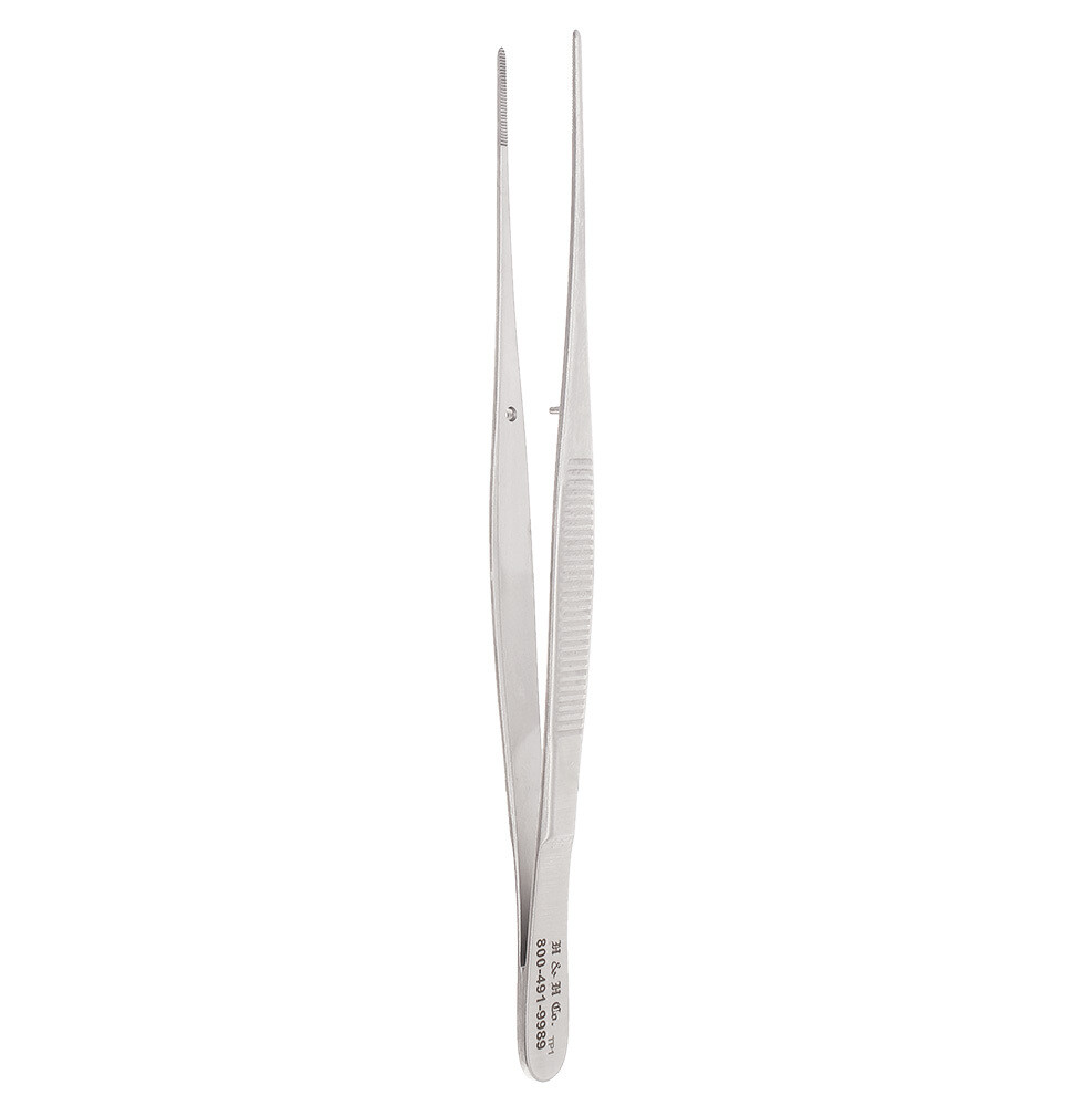 TISSUE FORCEPS - SEMPKIN - 5&quot; - SERRATED - STRAIGHT