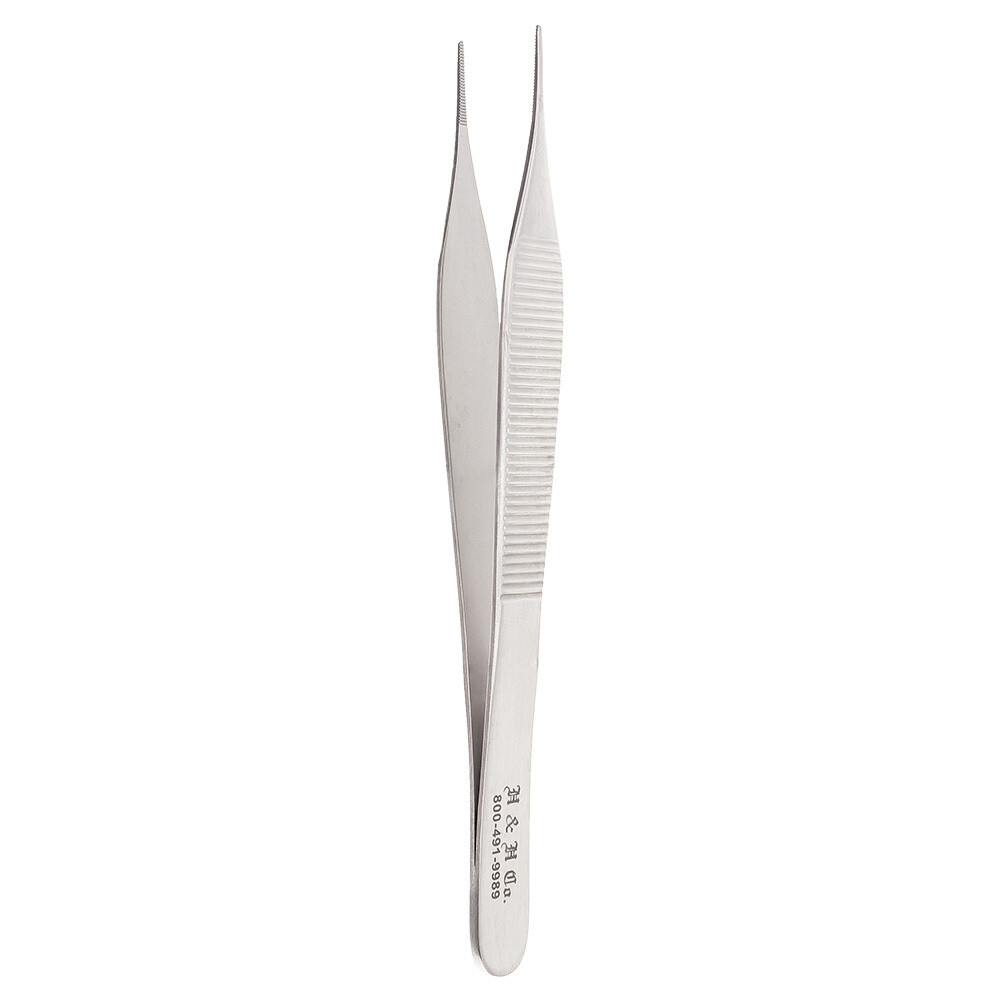 TISSUE FORCEPS - ADSON - 4 3/4&quot; - MICRO - SERRATE