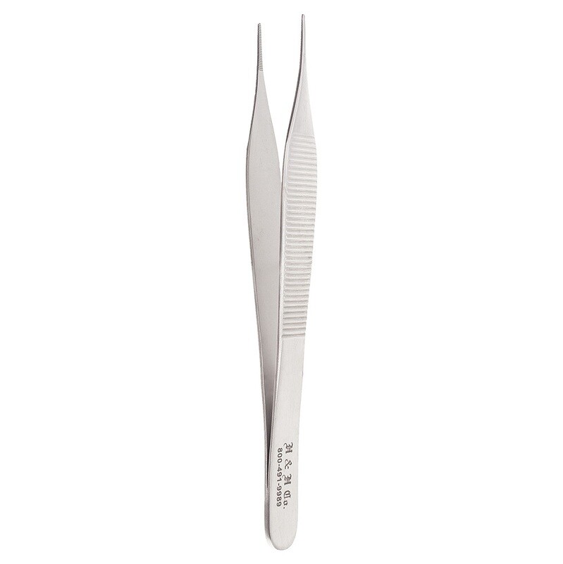 TISSUE FORCEPS - ADSON - 4 3/4" - MICRO - SERRATE